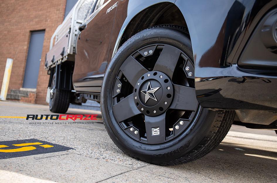 TOYOTA HILUX 2WD (2005 ONWARDS) ROCKSTAR XD MATTE BLACK